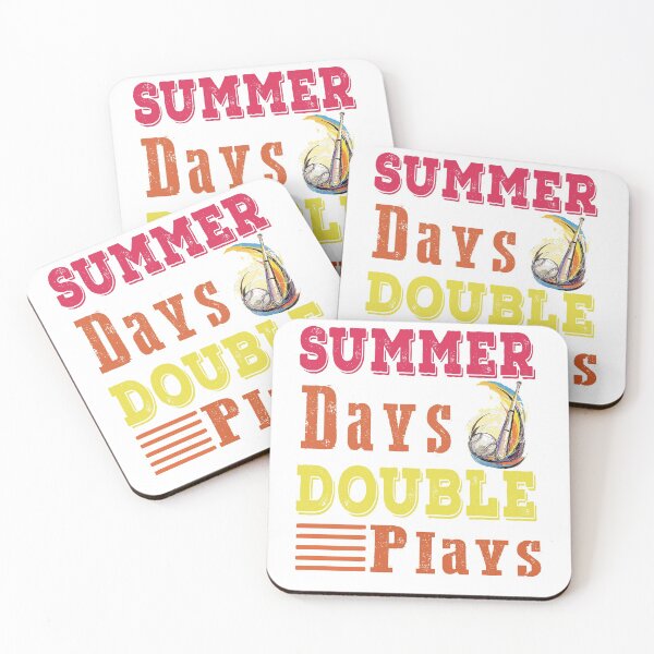 Item preview, summer days and double plays- Baseball, Gift  designed and sold by BestDes.