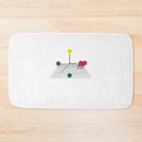 Item preview, 3D O'Clock - With 3D Grid, Shapes, 3D Sign. designed and sold by iSacredGeometry.