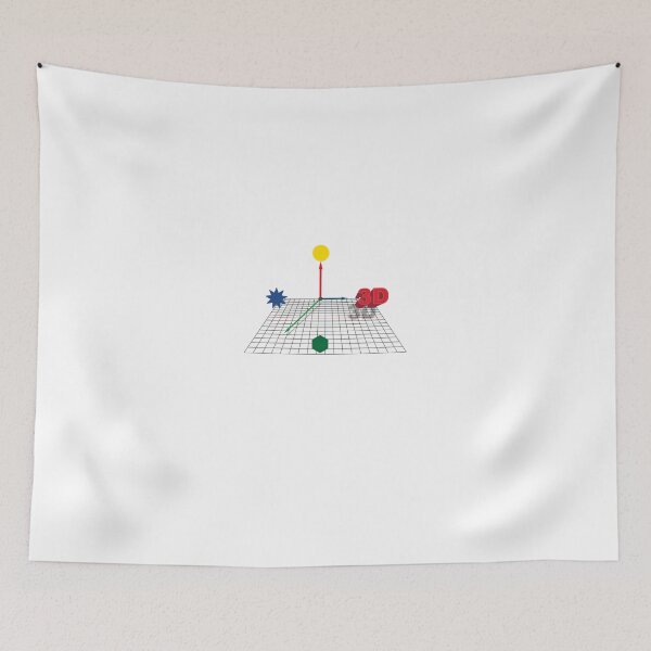 Item preview, 3D O'Clock - With 3D Grid, Shapes, 3D Sign. designed and sold by iSacredGeometry.