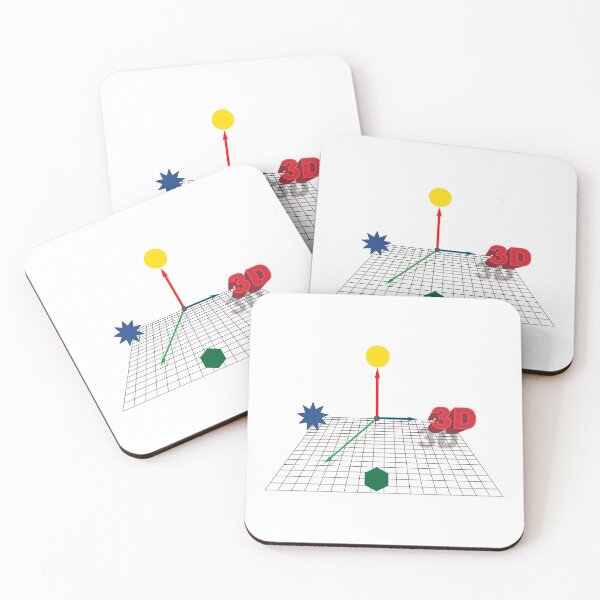 Item preview, 3D O'Clock - With 3D Grid, Shapes, 3D Sign. designed and sold by Laszlo Toth.