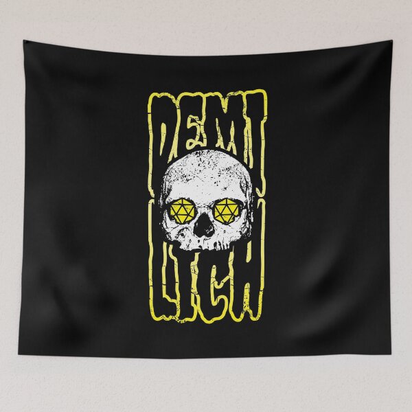 Item preview, Demi Lich DnD Skull Dice designed and sold by DnlDesigns.