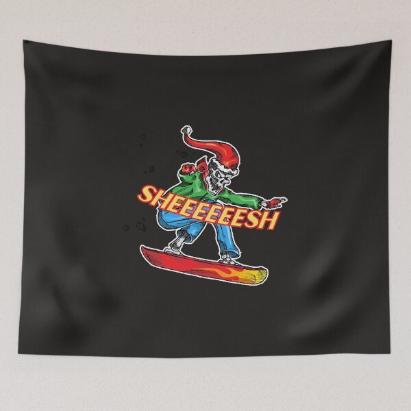 Item preview,  sheesh skeleton skater designed and sold by nevertheless-.