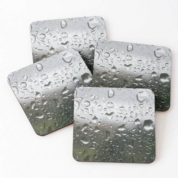 Item preview, Closeup of Raindrops on a Window designed and sold by Sinemathk.