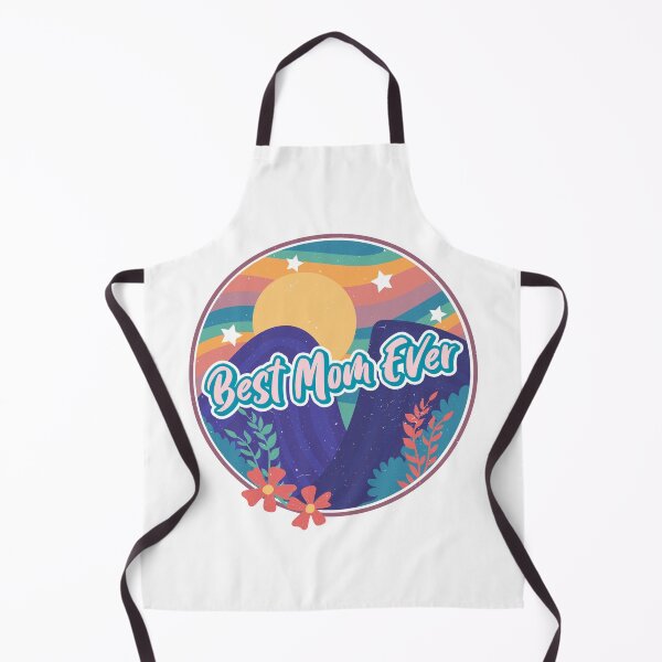 Item preview, Retro Best Mom Ever - Mountain Sunset designed and sold by ShowMePrints.