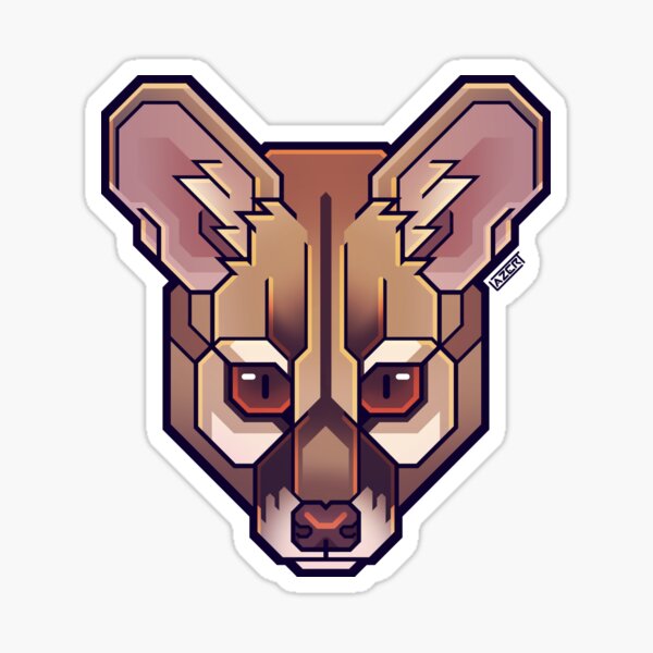 Cape Genet Sticker