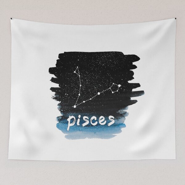 Item preview, Pisces zodiac sign constellation designed and sold by CMButike.