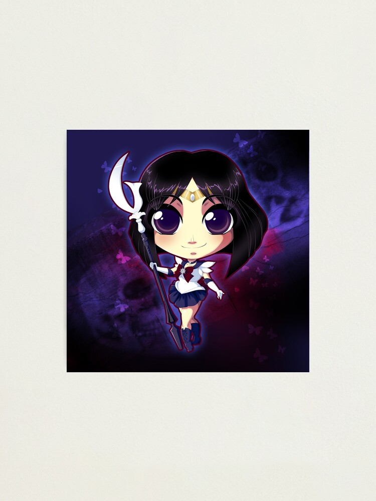 Sailor Moon Sailor Saturn Photographic Print By Toxicstarstudio