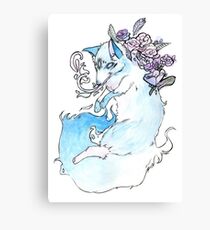 Blue Fox Canvas Print