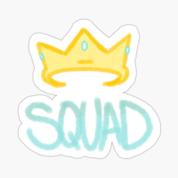 royal-squad-sticker-for-sale-by-iywsoftserve-redbubble