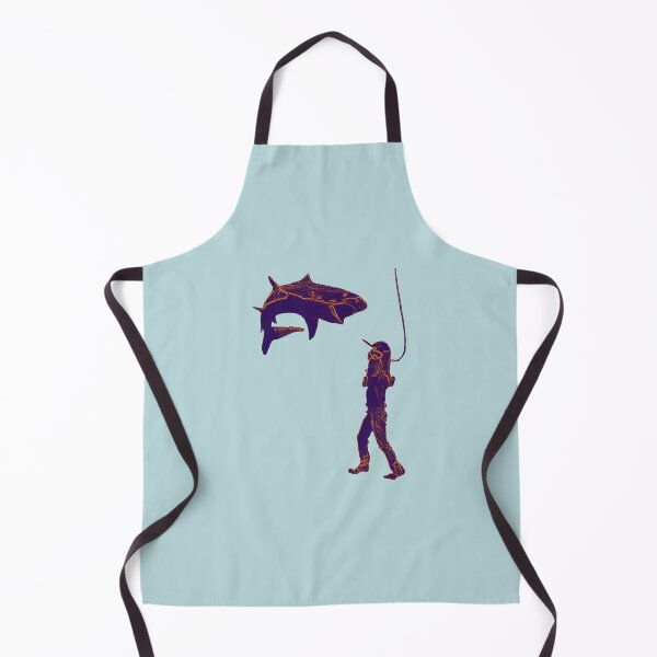 Item preview, Vintage Diver with Diving Helmet Knifing a Shark URM designed and sold by urmaddad.