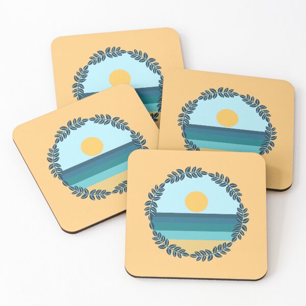 Item preview, Beach View Through a Wreath designed and sold by Making Sunshine.
