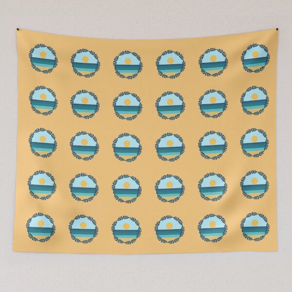 Item preview, Beach View Through a Wreath designed and sold by Making Sunshine.