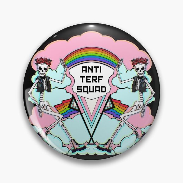 Item preview, Anti-TERF Squad Stickers designed and sold by forticule.