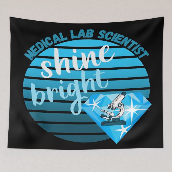 Item preview, MEDICAL LAB SCIENTIST TECH SHINE BRIGHT DIAMOND MICROSCOPE designed and sold by Hippiesole.
