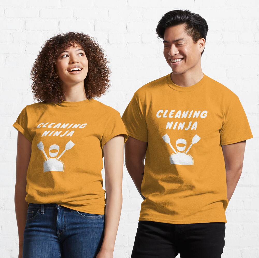 Cleaning Ninja Housekeeper Cleaning Crew Gifts Classic T-Shirt