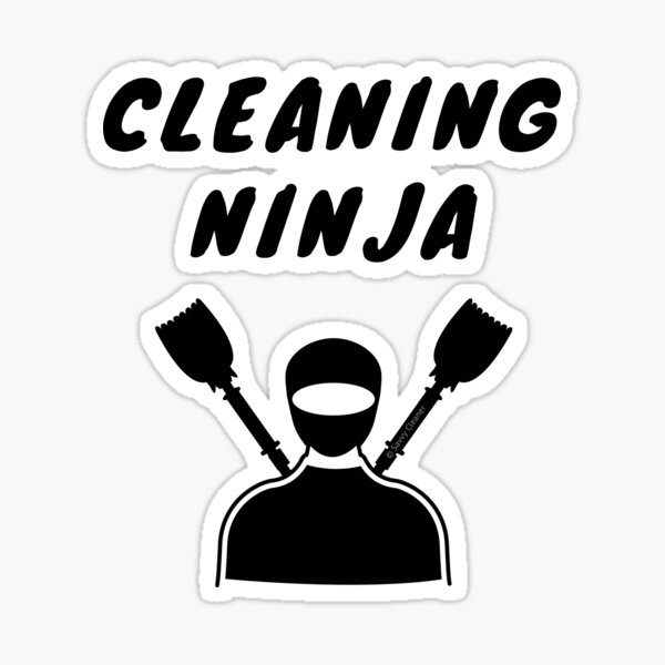 Item preview, Cleaning Ninja Housekeeper Cleaning Crew Gifts designed and sold by SavvyCleaner.