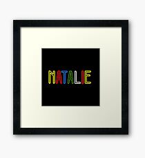 Natalie - Your Personalised Merchandise Framed Print