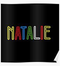 Natalie - Your Personalised Merchandise Poster