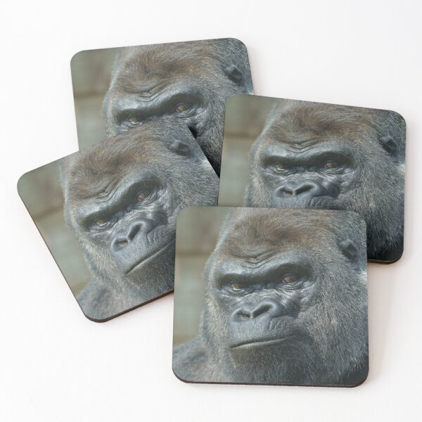 Item preview, Silverback Oumbi Portrait designed and sold by rawshutterbug.