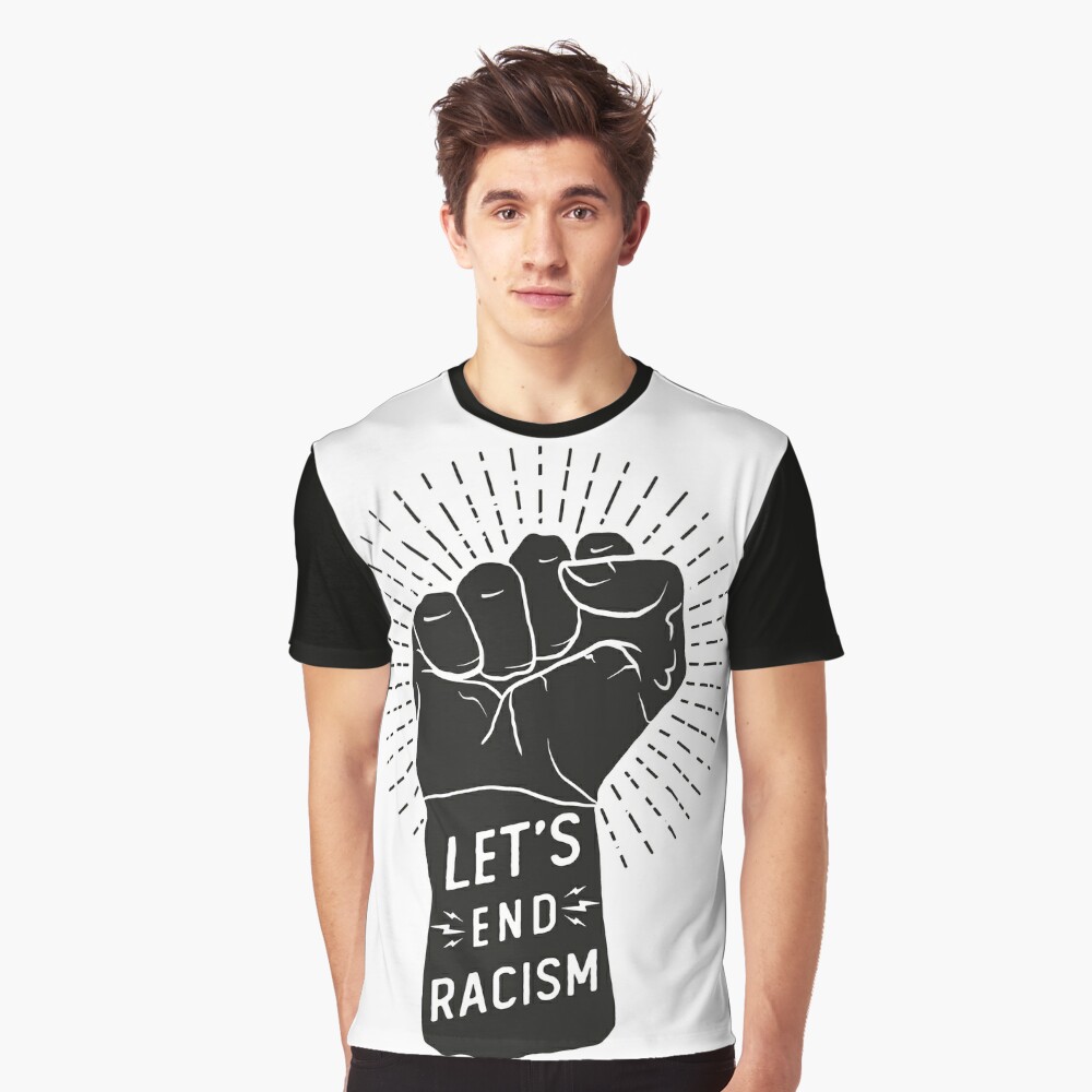 End Racism Raised Fist 