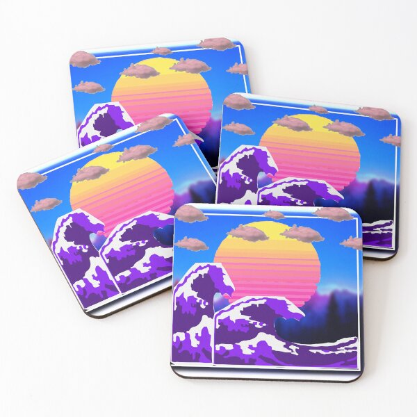 Item preview, Vaporwave Sunset designed and sold by SheikFreak.