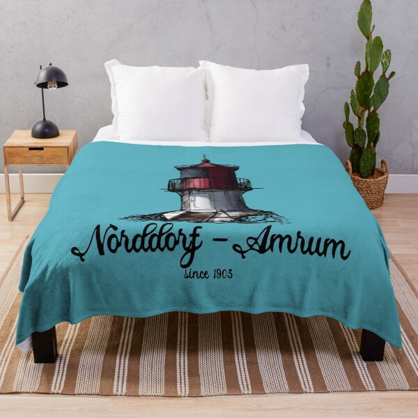 Item preview, Norddorf lighthouse Urban Sketch motif North Sea Amrum designed and sold by emm-j.