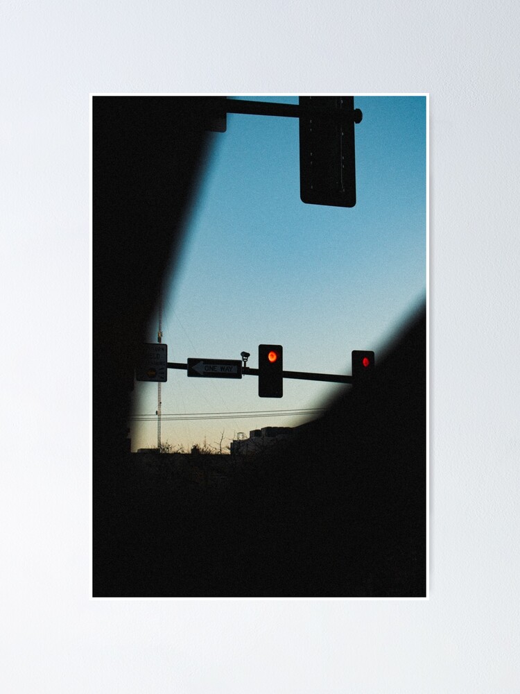 "stoplight" Poster by anthonyimmen52 Redbubble