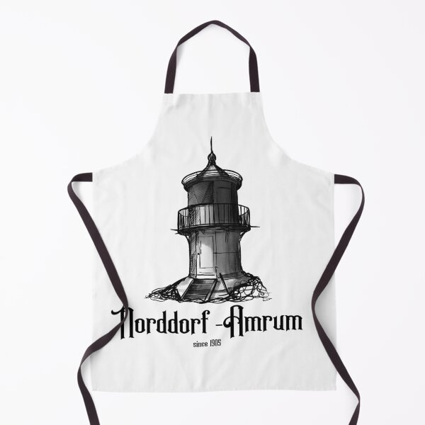 Item preview, Norddorf lighthouse Urban Sketch motif North Sea Amrum designed and sold by emm-j.