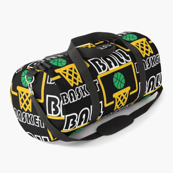 Item preview, Basketball ~ White, Green & Yellow designed and sold by Boakes-Digital.