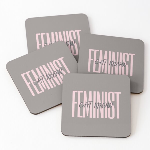 Item preview, Cat Know Feminist iPhone Case designed and sold by Paper Hearteu.