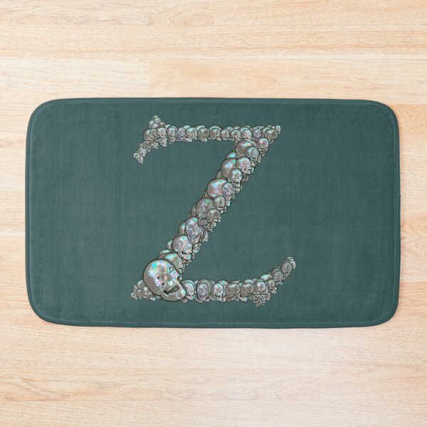 Item preview, Skull Alphabet Z designed and sold by dinaaaaaah.