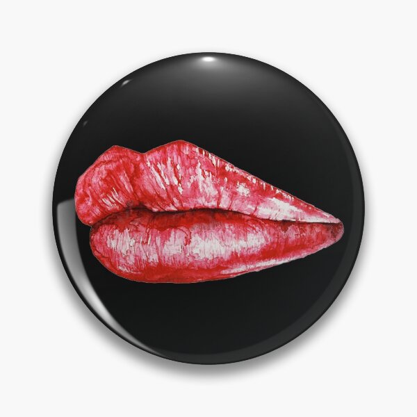 Item preview, Red Luscious Lips, graphic design designed and sold by Nostrathomas66.