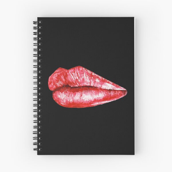 Item preview, Red Luscious Lips, graphic design designed and sold by Nostrathomas66.