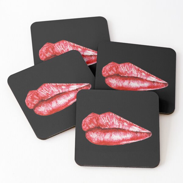 Item preview, Red Luscious Lips, graphic design designed and sold by Nostrathomas66.