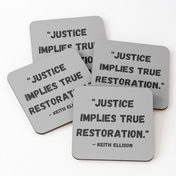 Item preview, Justice implies true restoration. designed and sold by LiveAndGlow.