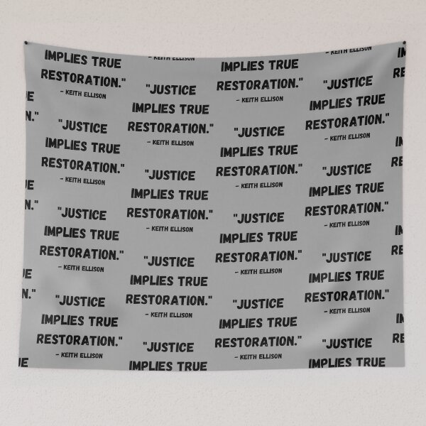 Item preview, Justice implies true restoration. designed and sold by LiveAndGlow.