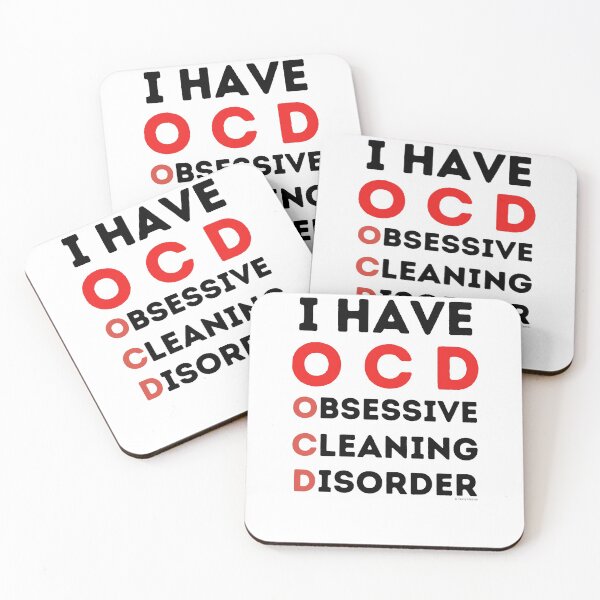Item preview, I Have OCD - Obsessive Cleaning Disorder Housekeeping Humor designed and sold by SavvyCleaner.