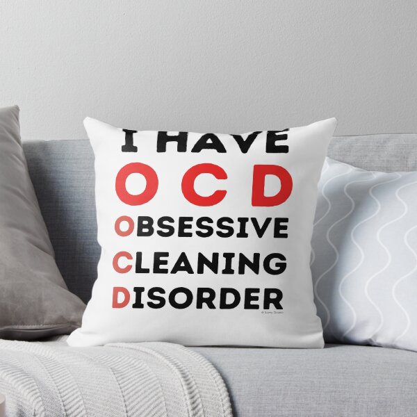 Item preview, I Have OCD - Obsessive Cleaning Disorder Housekeeping Humor designed and sold by SavvyCleaner.