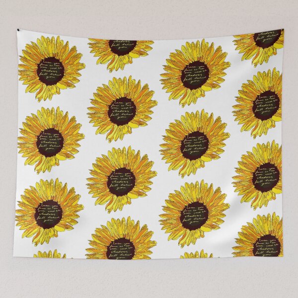 Item preview, Sunflower Quote designed and sold by maggikarp.