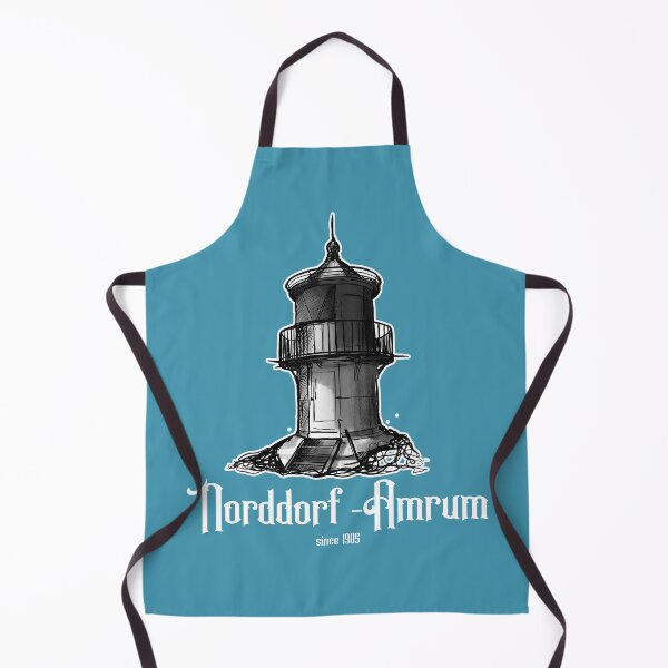 Item preview, Norddorf lighthouse Urban Sketch motif North Sea Amrum designed and sold by emm-j.