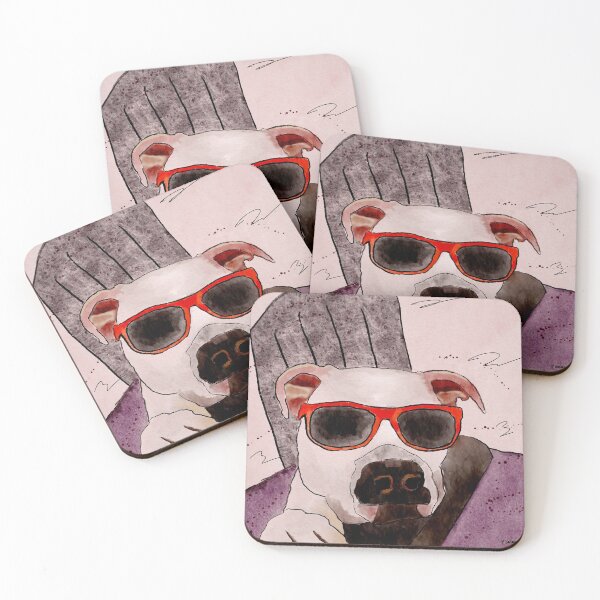 Item preview, Dog in Sunglasses designed and sold by Lilmonsto.