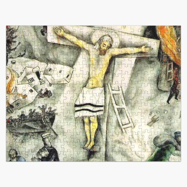 Item preview, White Crucifixion, 1938  "Chagall museum" designed and sold by mary-cockrell.