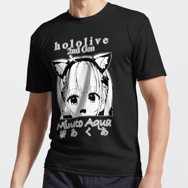 Minato aqua neko shirt