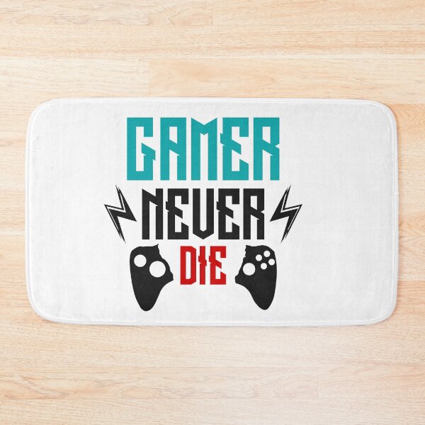 Item preview, gamer never die designed and sold by TTOLEDO10K.