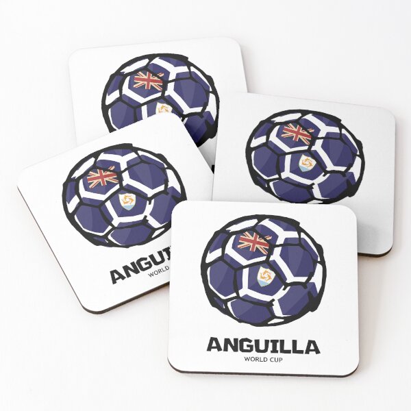 Item preview, Anguilla Football Country Flag designed and sold by KewaleeTee.