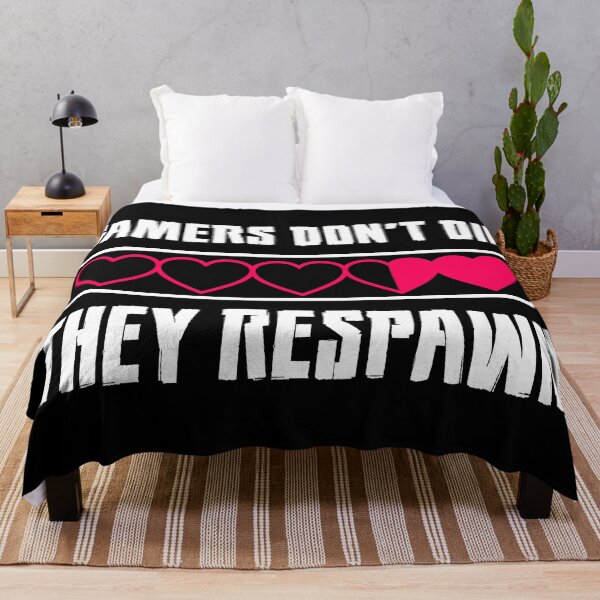 Item preview, gamers don't die they repawn designed and sold by TTOLEDO10K.