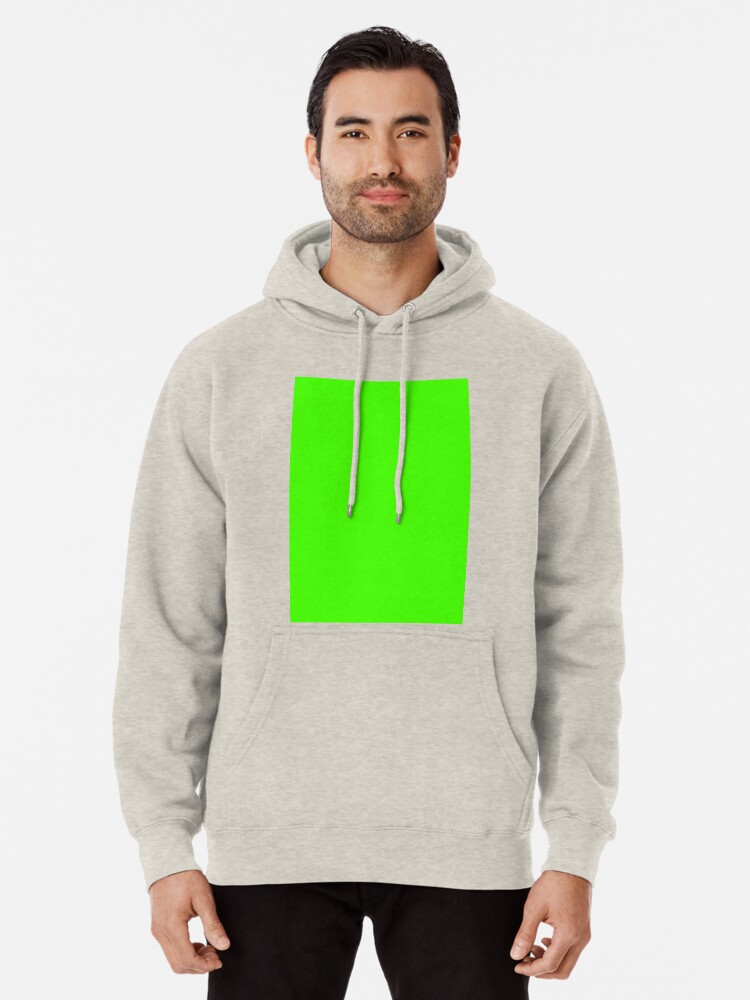 plain neon green hoodie