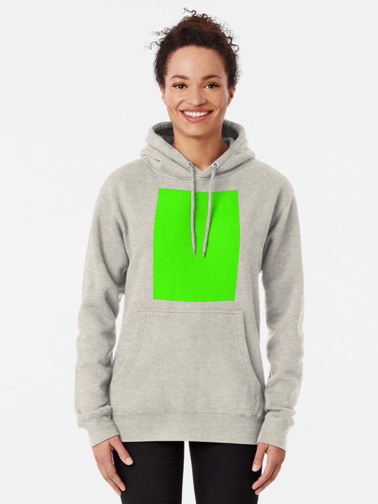 plain neon green hoodie