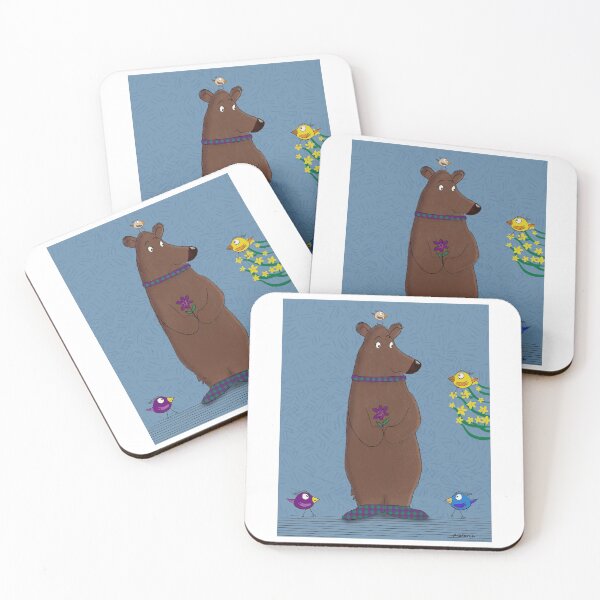 Item preview, Cute Bear and his Birdie Friends designed and sold by Lilmonsto.