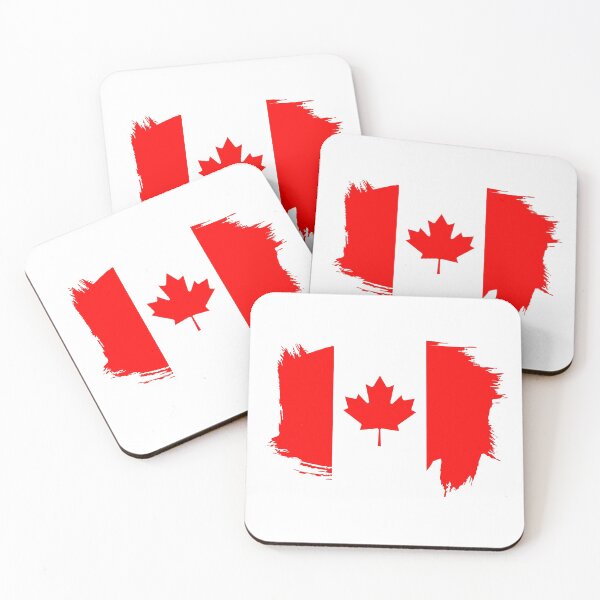 Item preview, Canadian Flag Strokes designed and sold by ArtEntwined.